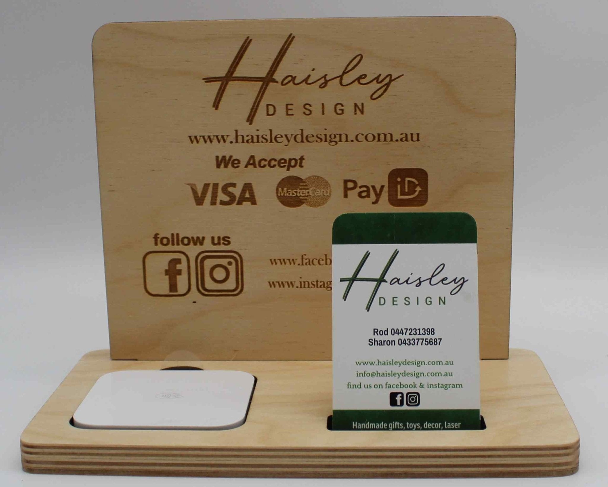 Square Card Reader Stand Haisley Design