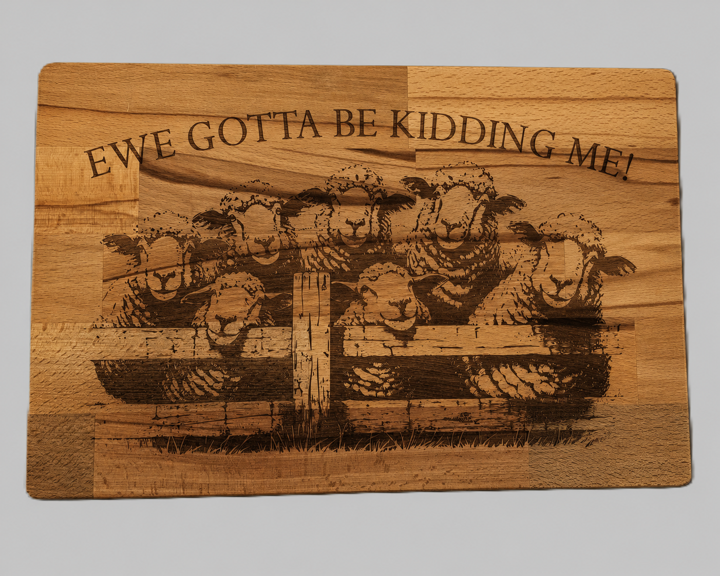 Sheep Assorted Design Serving Board