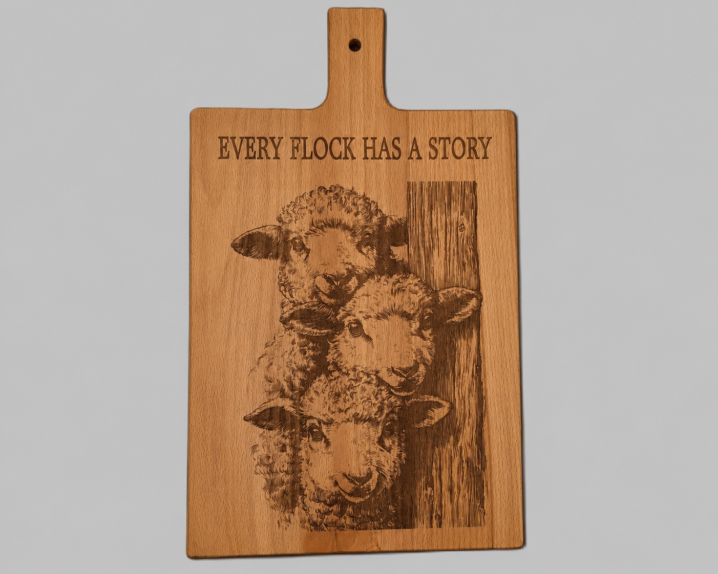 Farm Animals Assorted Design Serving Board