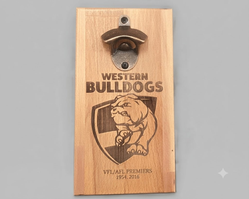 Footscray Engraved Bottle Opener