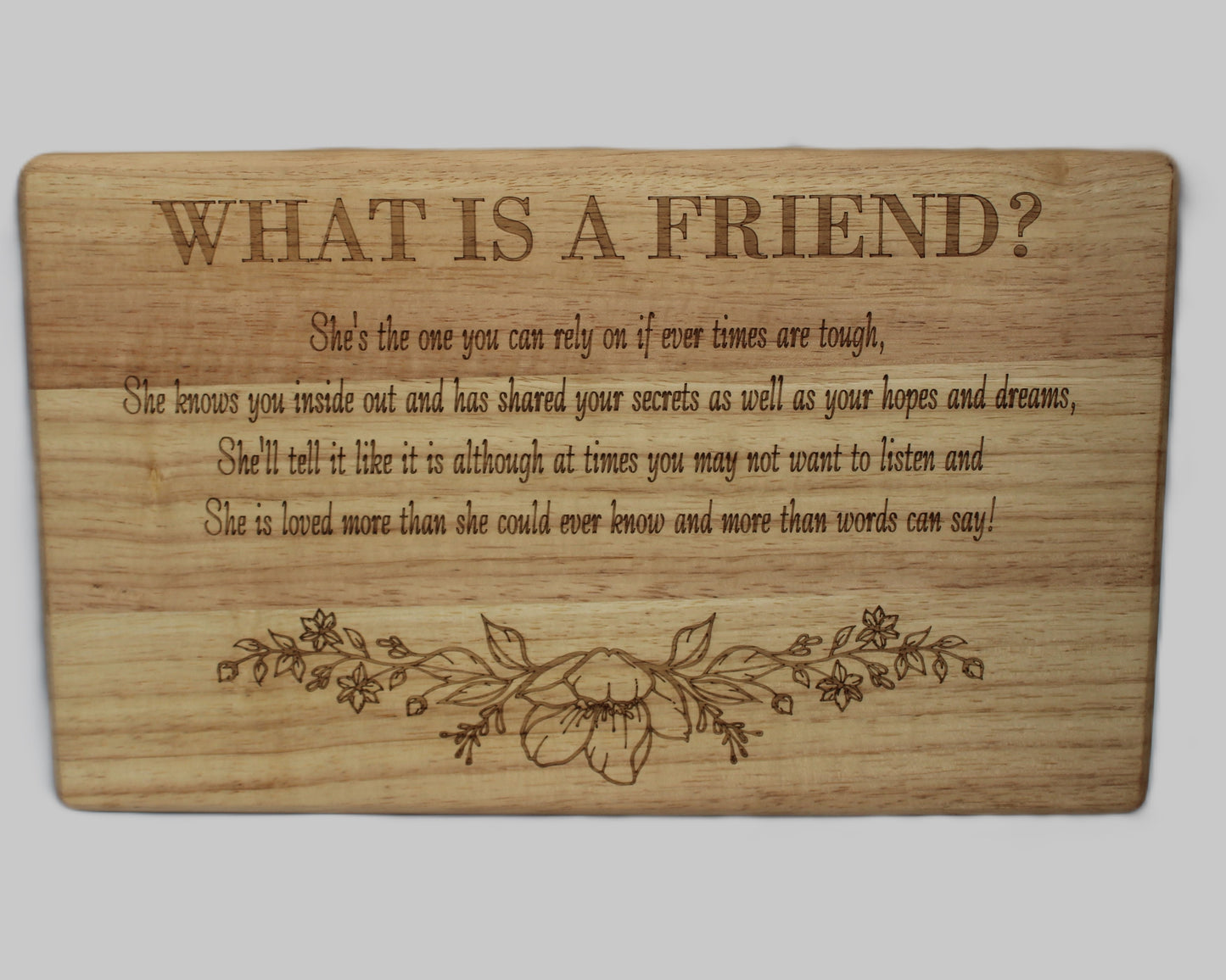 What Is A Friend Serving Board