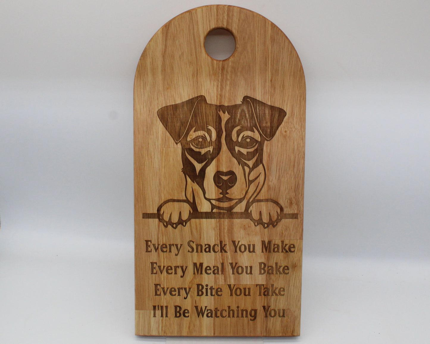 Arch Shaped Every Snack Serving Board - Jack Russel