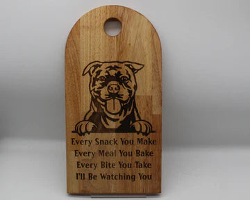 Arch Shaped Every Snack Serving Board - Staffys (Beech)