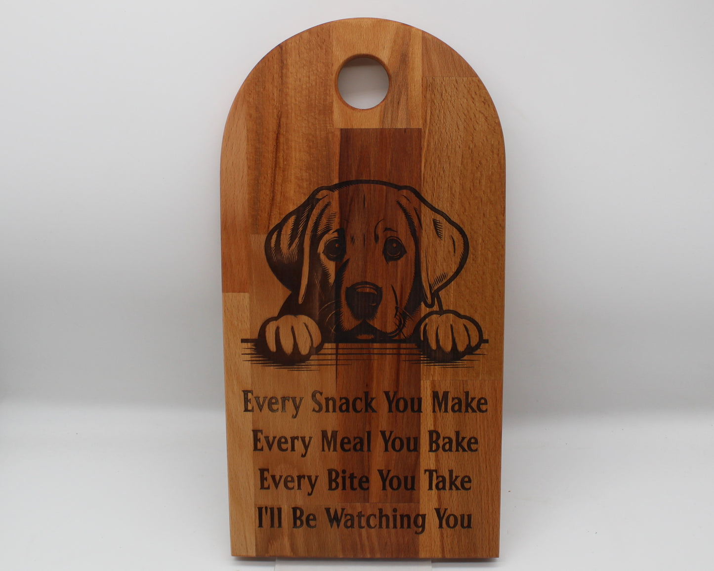 Arch Shaped Every Snack Serving Board - Labrador (Beech)