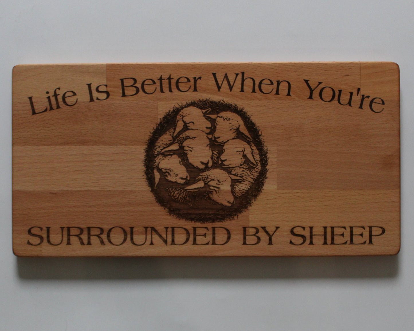 Sheep Assorted Design Serving Board