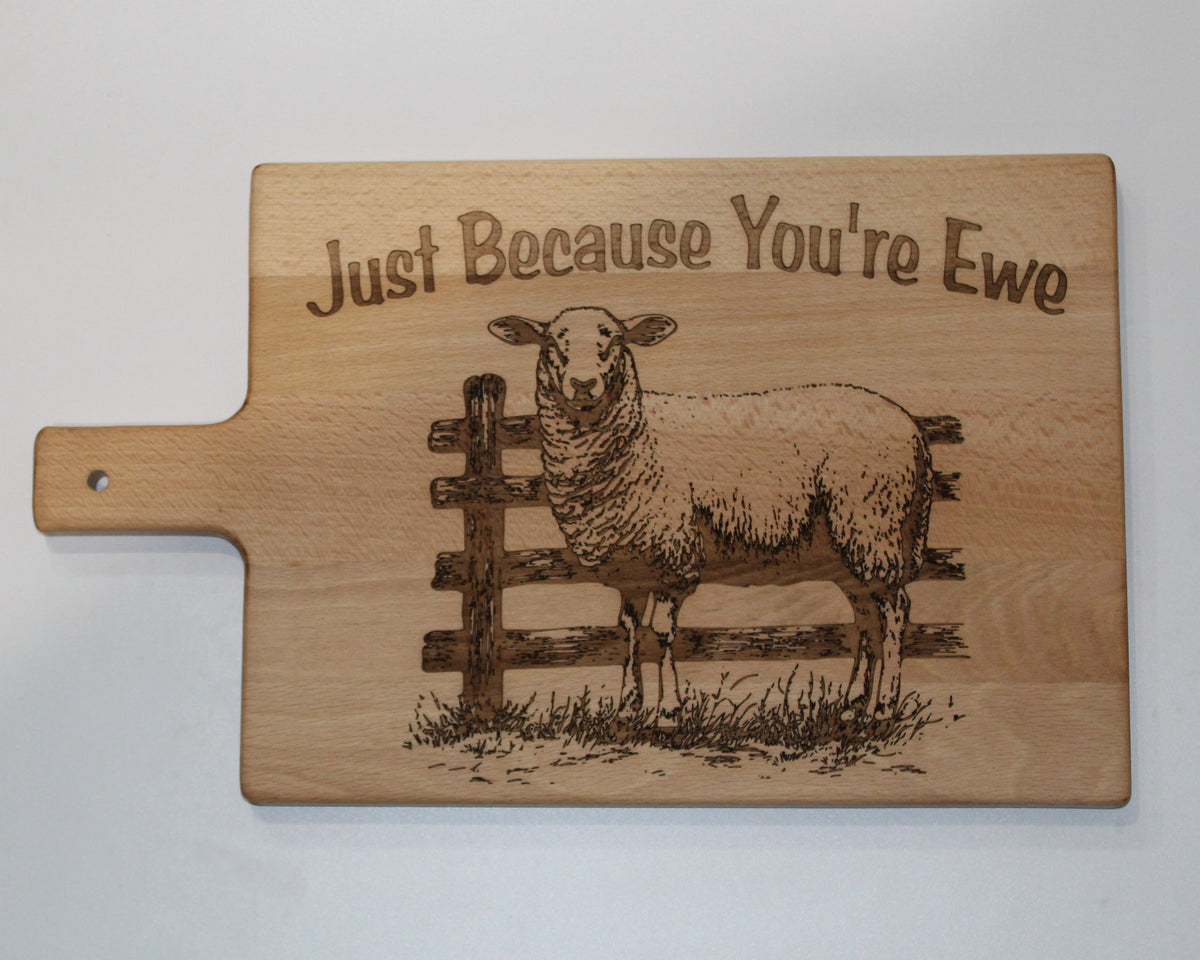 Sheep Assorted Design Serving Board