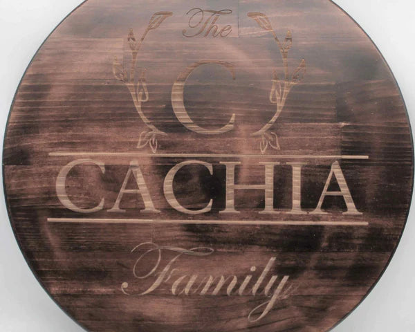Lazy Susan Personalised - extra large 60cm