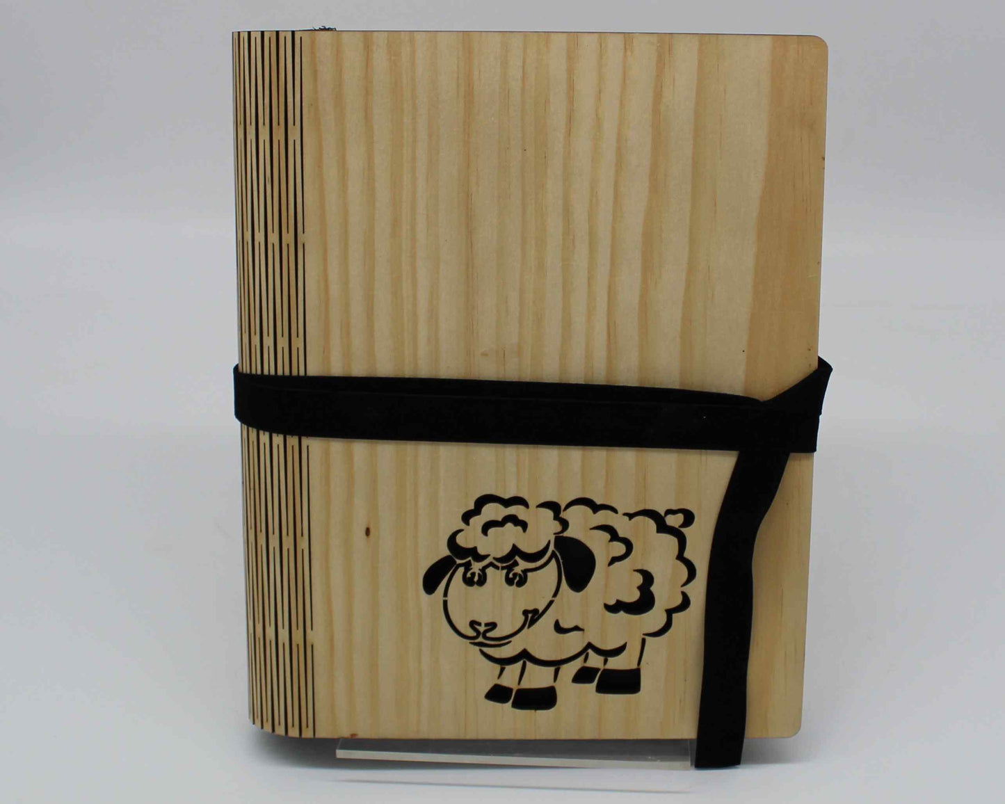 Wooden Living Hinge Note Book (A5) Assorted Designs Set 1
