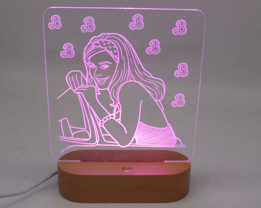 Barbie Night Light - Haisley Design