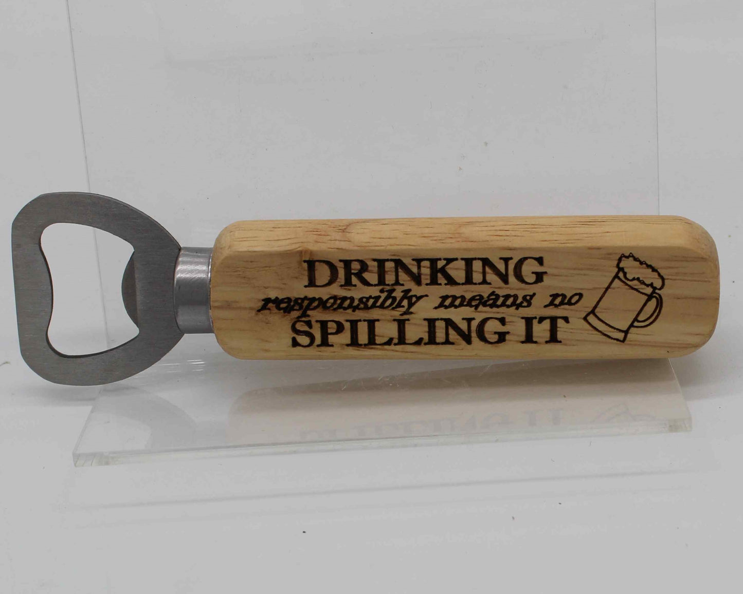 Engraved bottle opener - Haisley Design