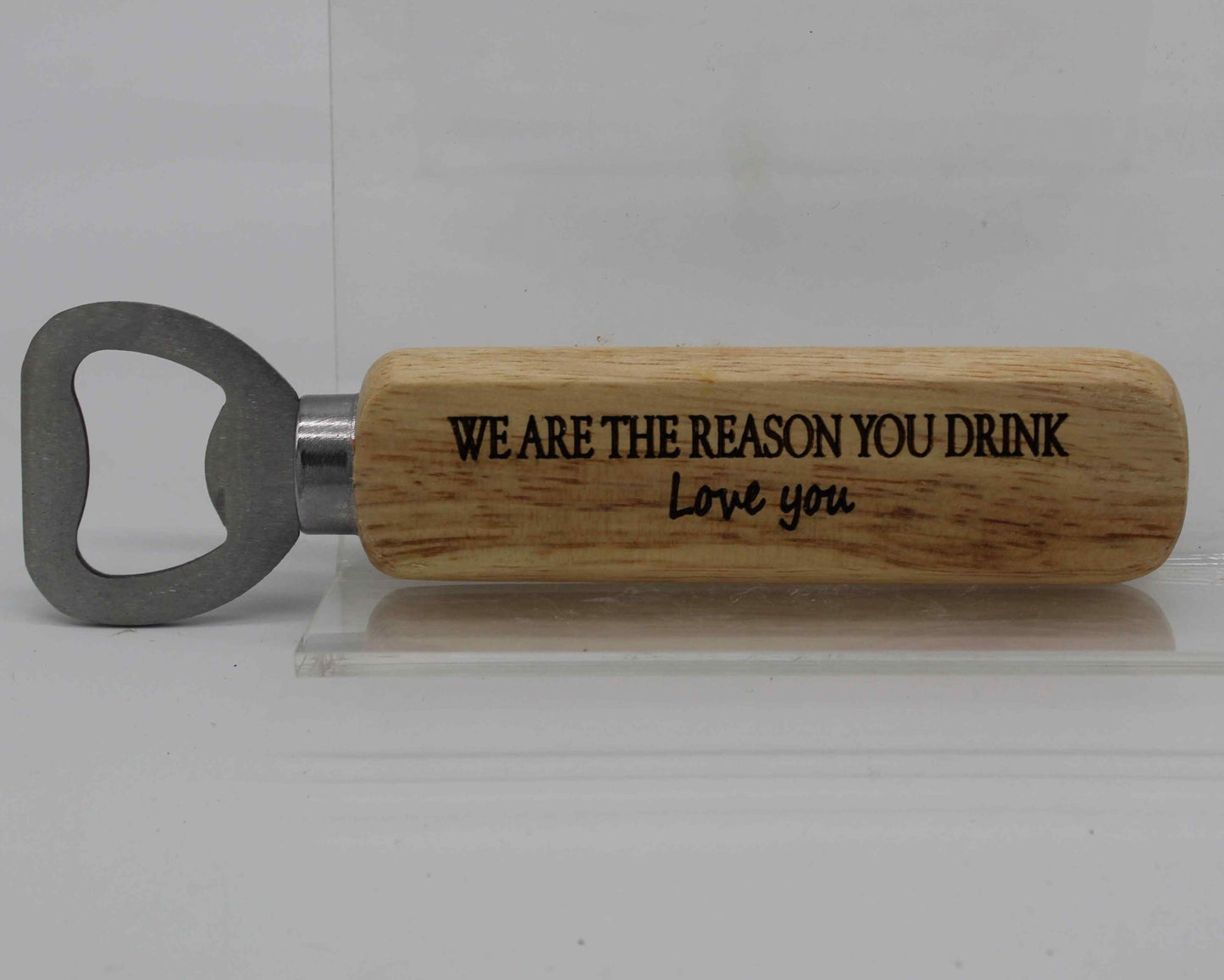 Engraved Bottle Openers set 3 mixed