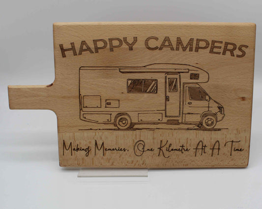 Caravan Chopping Board Happy Campers - Haisley Design