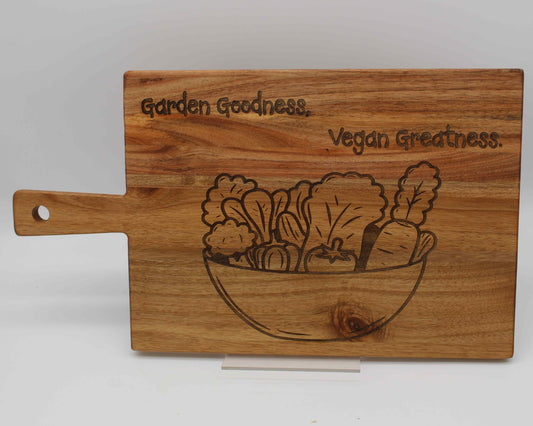 Vegetable vegan chopping board - haisley design