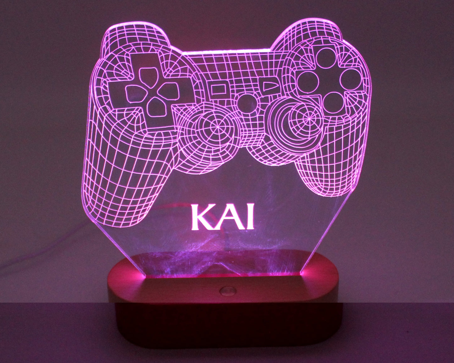 Playstation Controller Night Light Personalised - Haisley Design