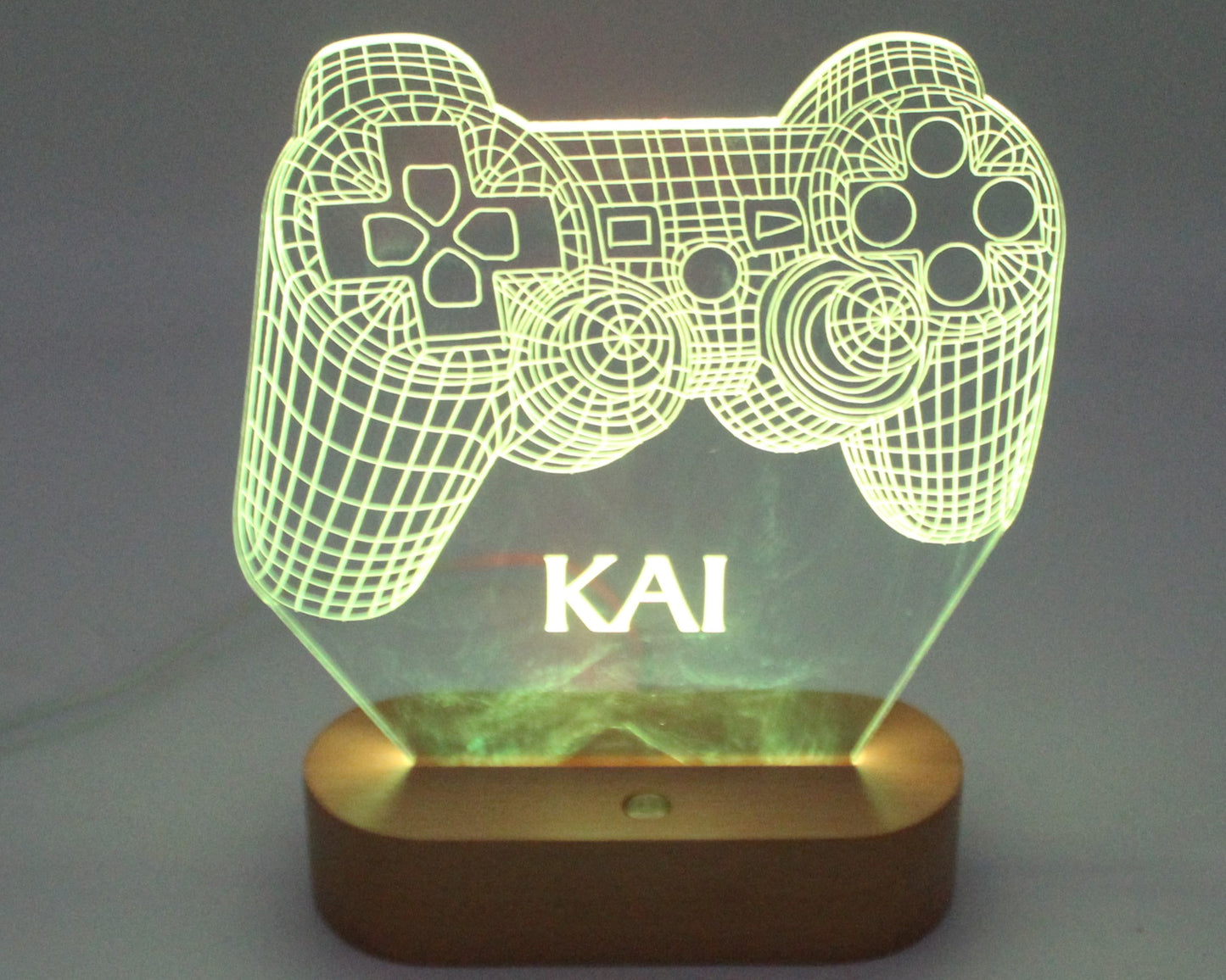 Playstation Controller Night Light Personalised - Haisley Design