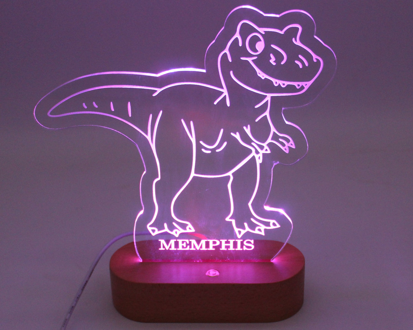 Dinosaur t-Rex Night Light - Haisley Design
