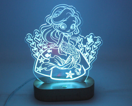 Mermaid Night Light