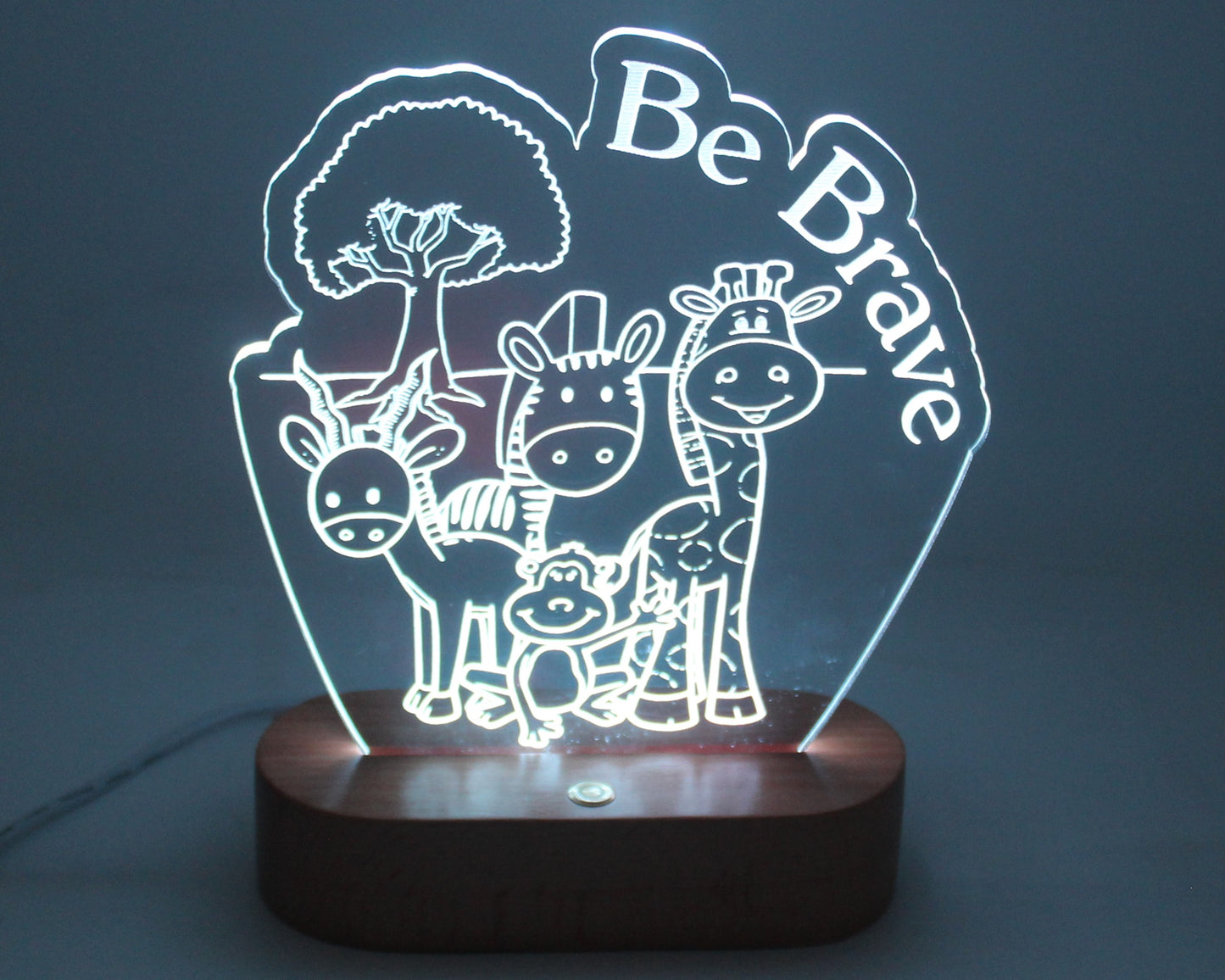Baby Zoo Animals Night Light