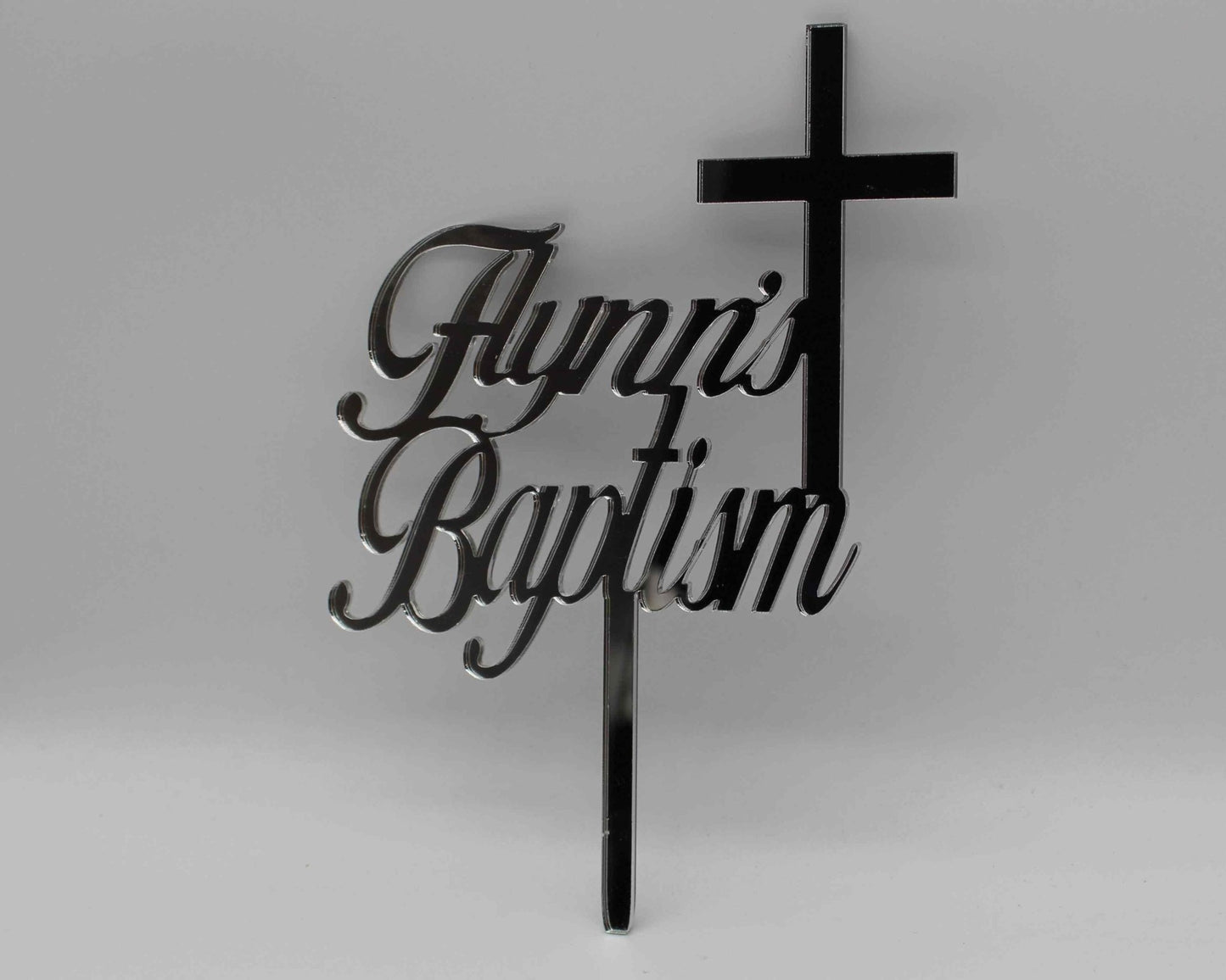 Baptism Cake Topper Personalised - Haisley Design