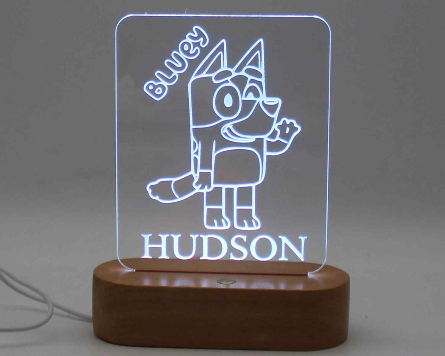 Bluey Night Light Personalised - Haisley Design