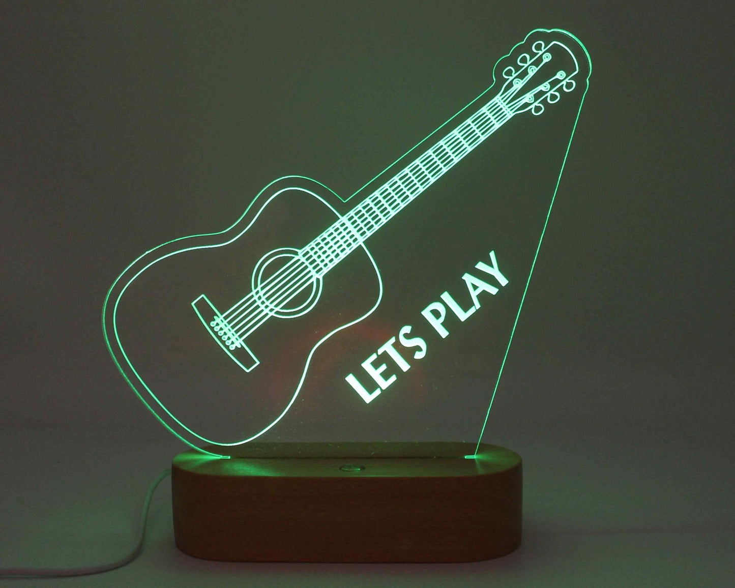 Guitar Night Light - Haisley Design