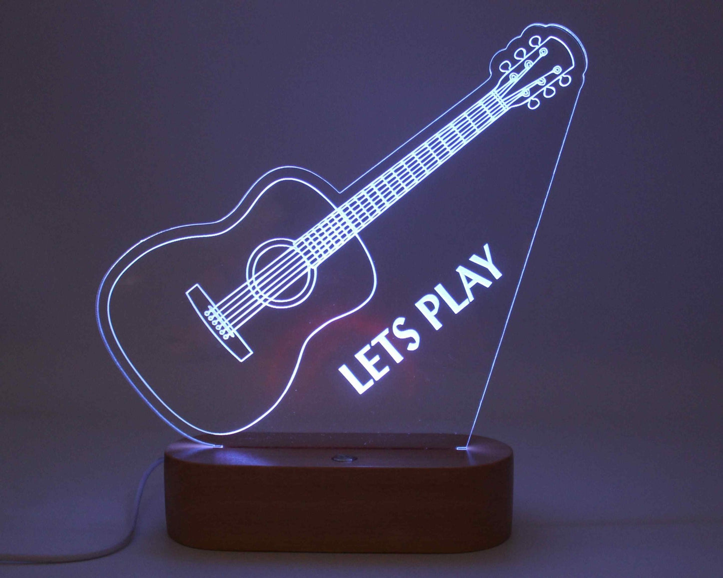 Guitar Night Light - Haisley Design