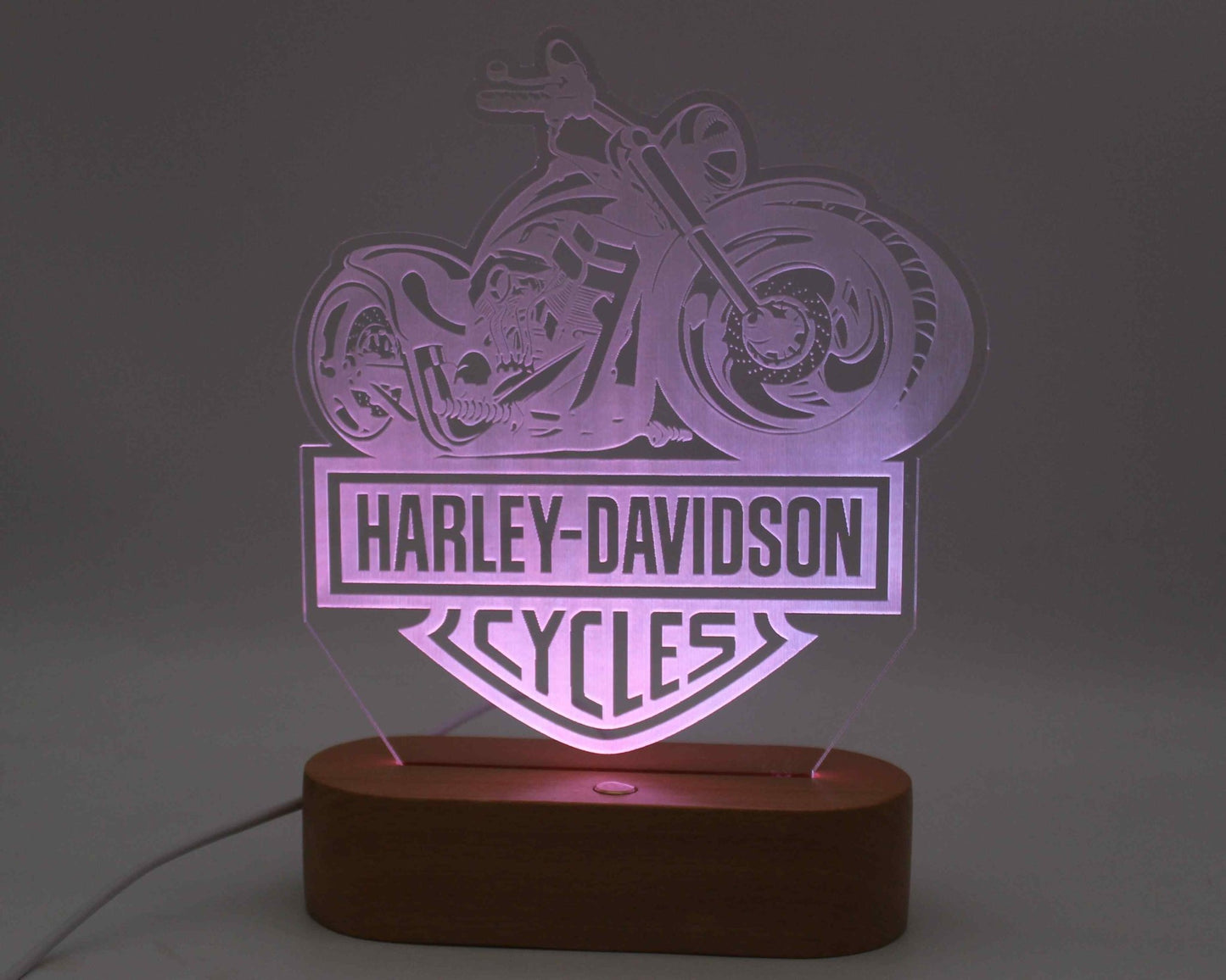 Harley Davison Night Light - Haisley Design