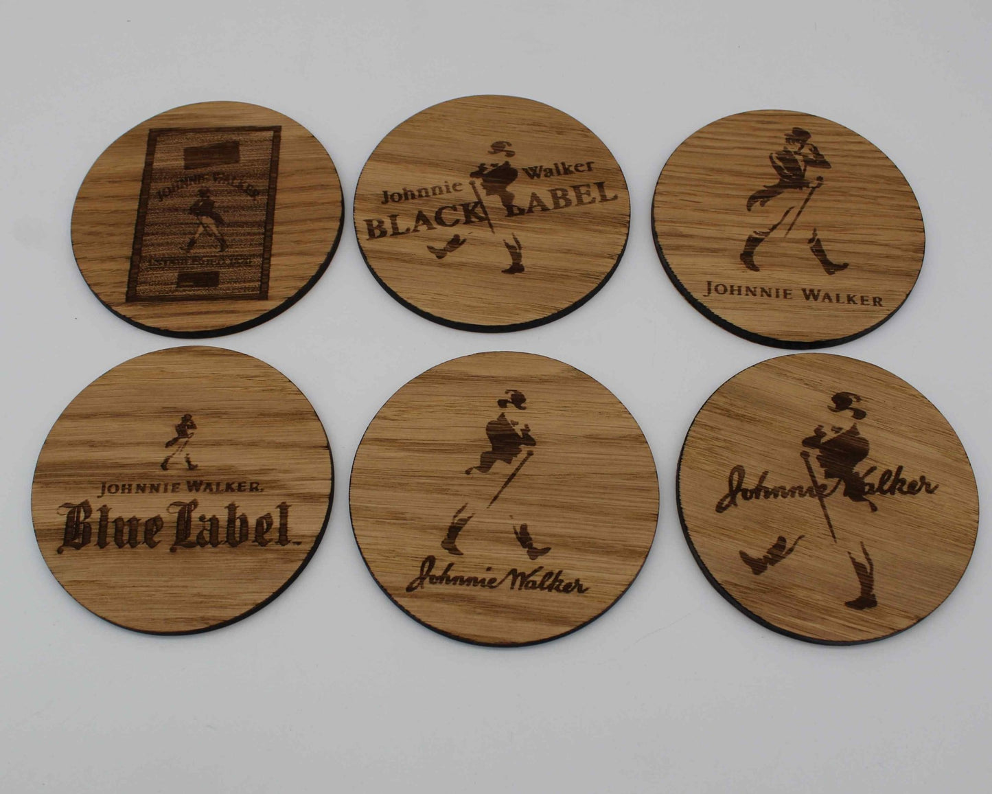 Johnnie Walker Drink Coasters - Haisley Design