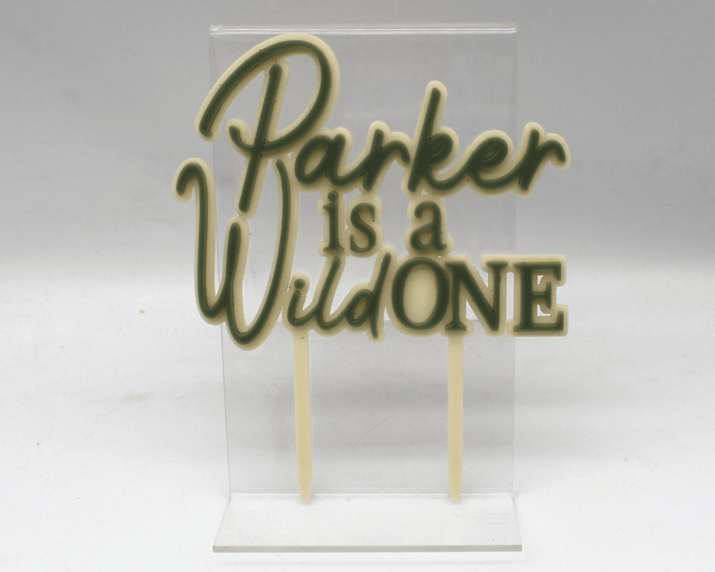 One Year Cake Topper - Haisley Design