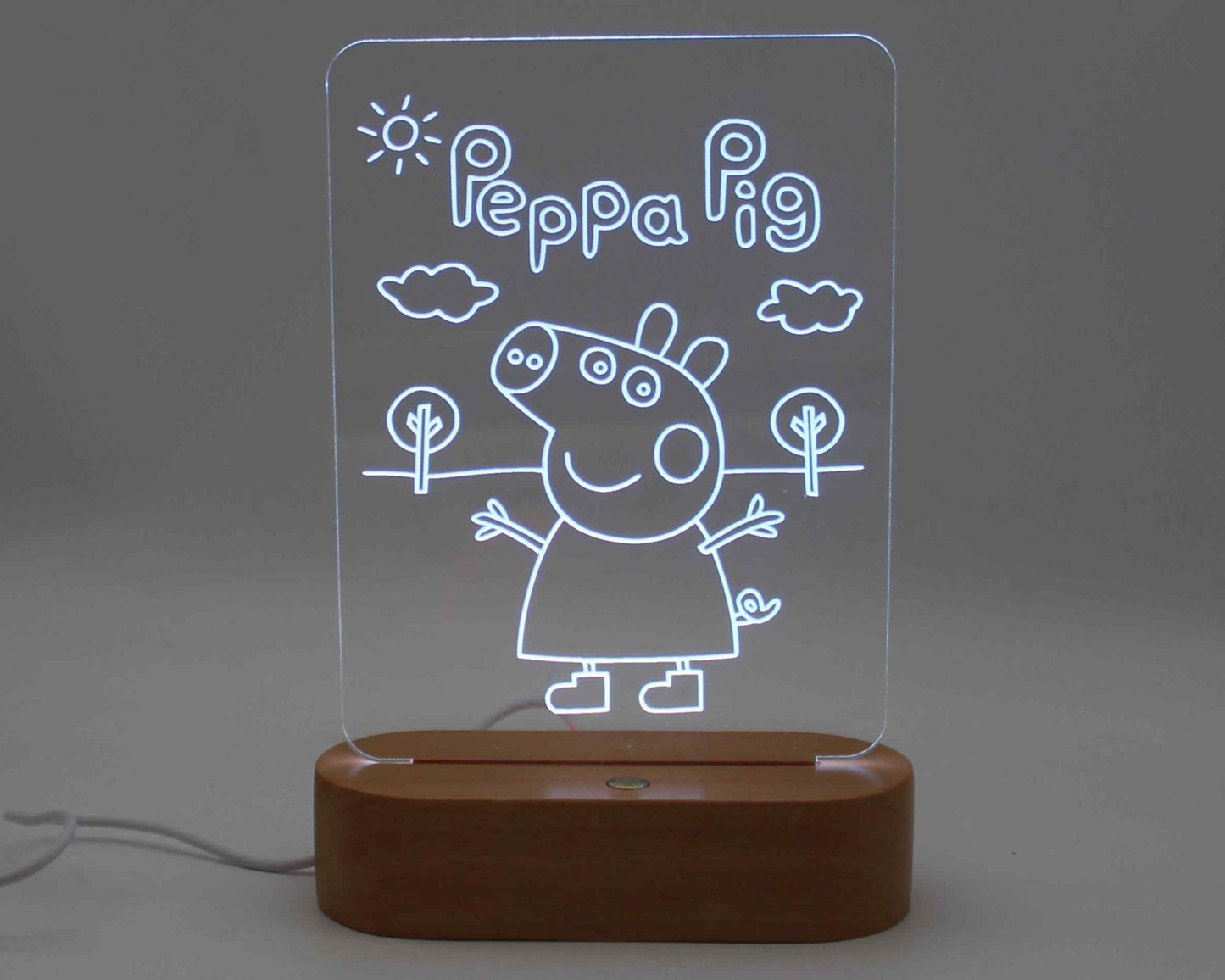 Peppa Pig Night Light - Haisley Design