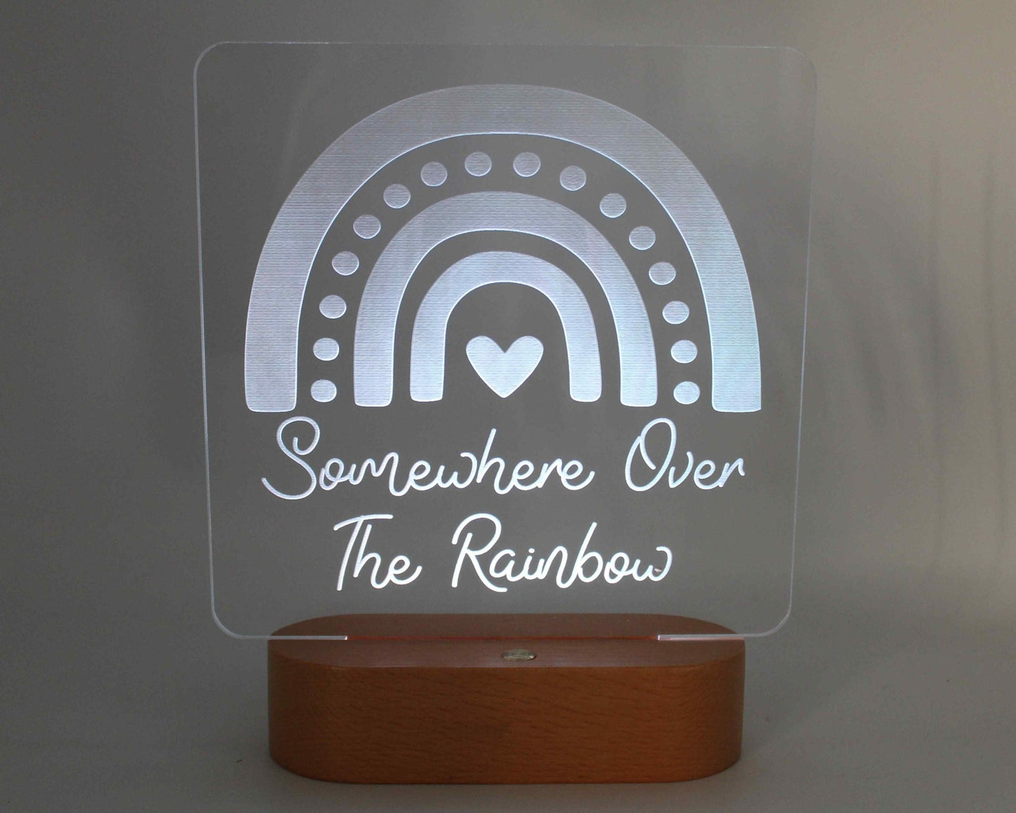 Somewhere Over The Rainbow Night Light - Haisley Design