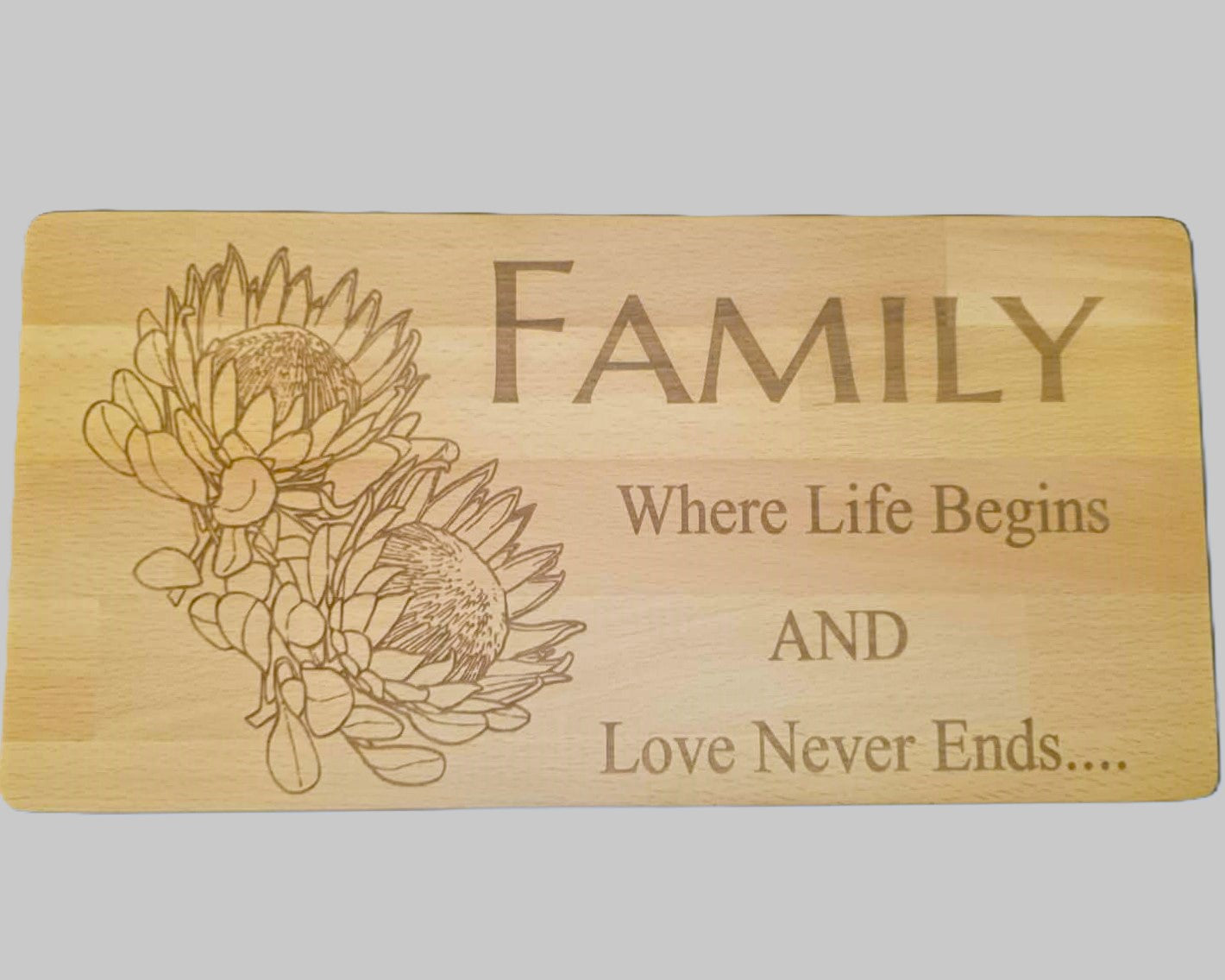 Family, Friends and Sentimental Serving Boards- Assorted Designs