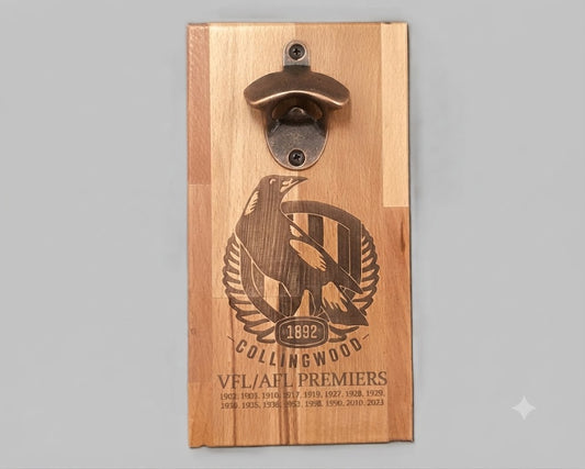 Collingwood Engraved Bottle Opener