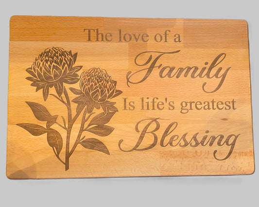 Family, Friends and Sentimental Serving Boards- Assorted Designs
