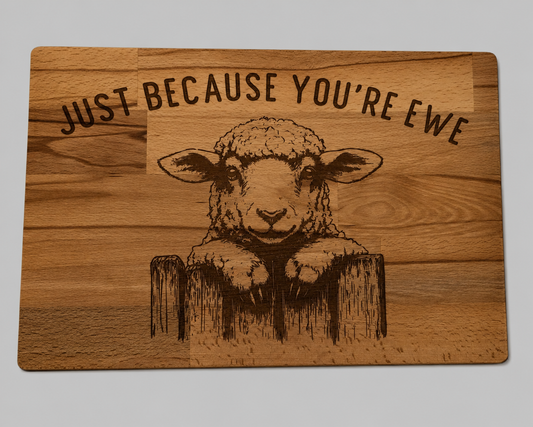Sheep Assorted Design Serving Board