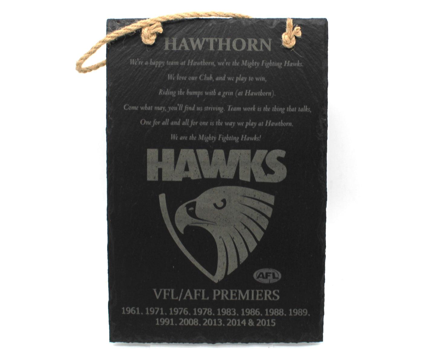 Slate Sport Sign / Wall Art Assorted Teams