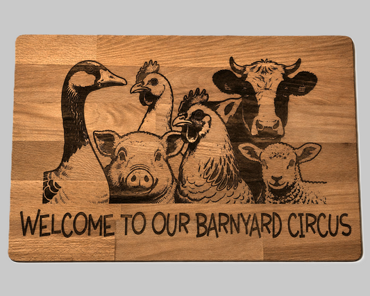 Animals Assorted Designs Serving Boards