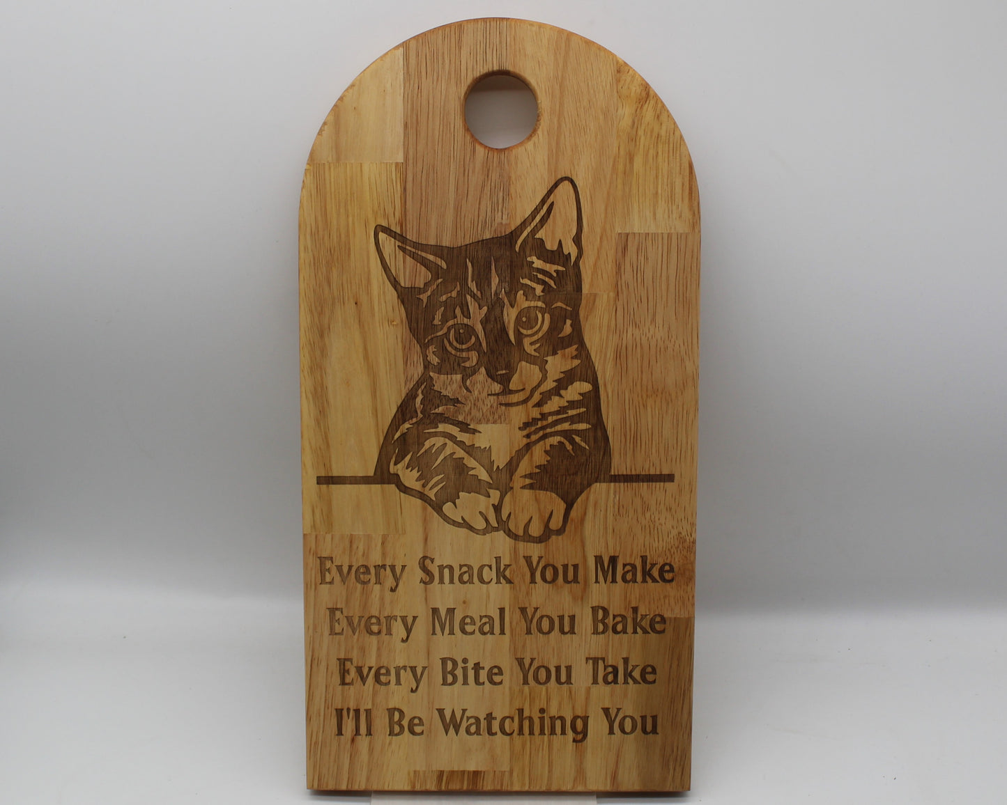 Arch Shaped Every Snack Serving Board - Cat