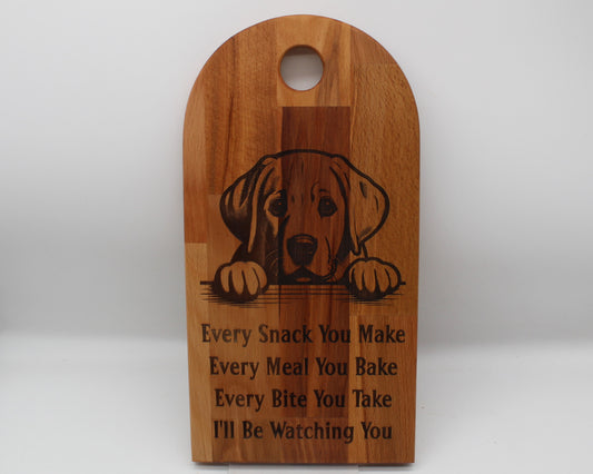 Arch Shaped Every Snack Serving Board - Labrador