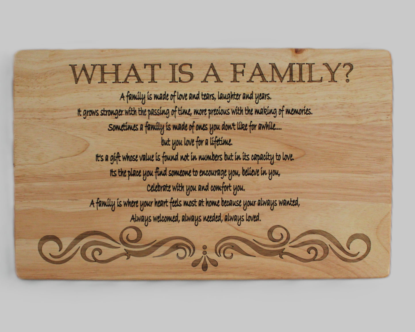 What Is A Family Serving Board