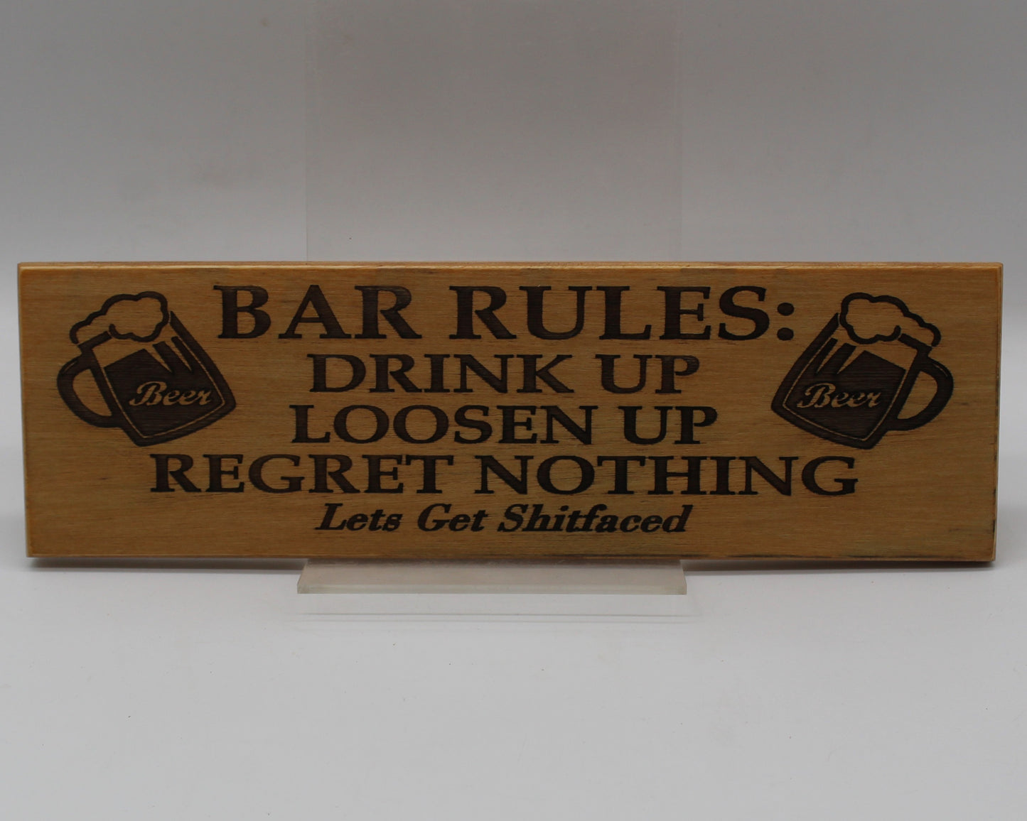 House Sign - Bar Assorted Designs