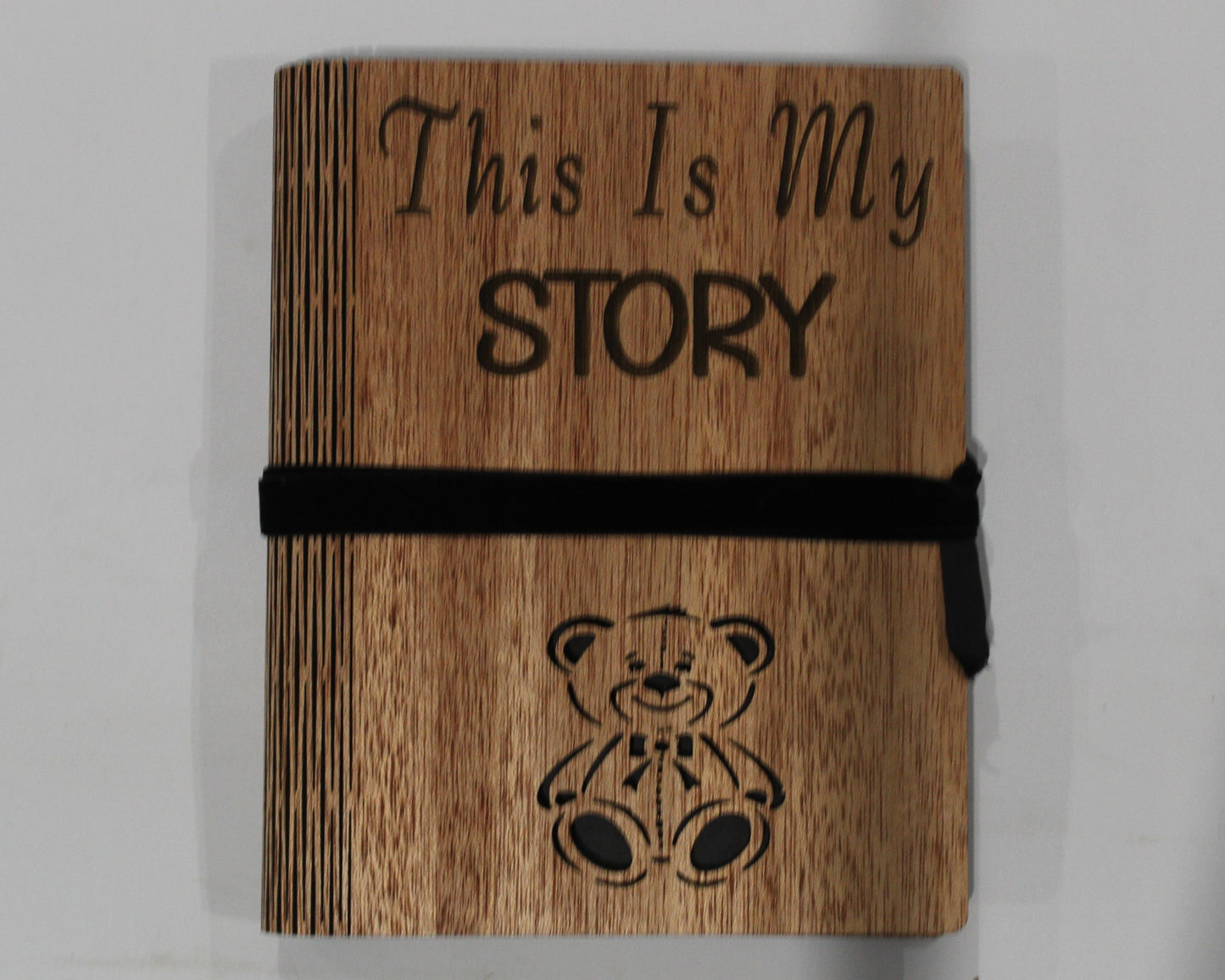 Wooden Living Hinge Note Book (A5) Assorted Designs Set  1