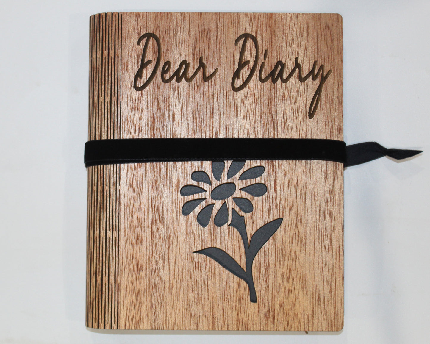 Wooden Living Hinge Note Book (A5) Assorted Designs Set  1