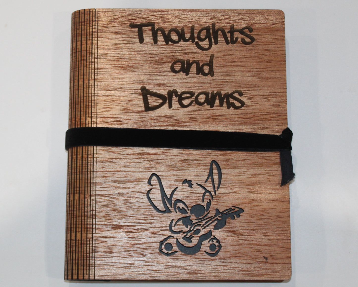 Wooden Living Hinge Note Book (A5) Assorted Designs Set  1