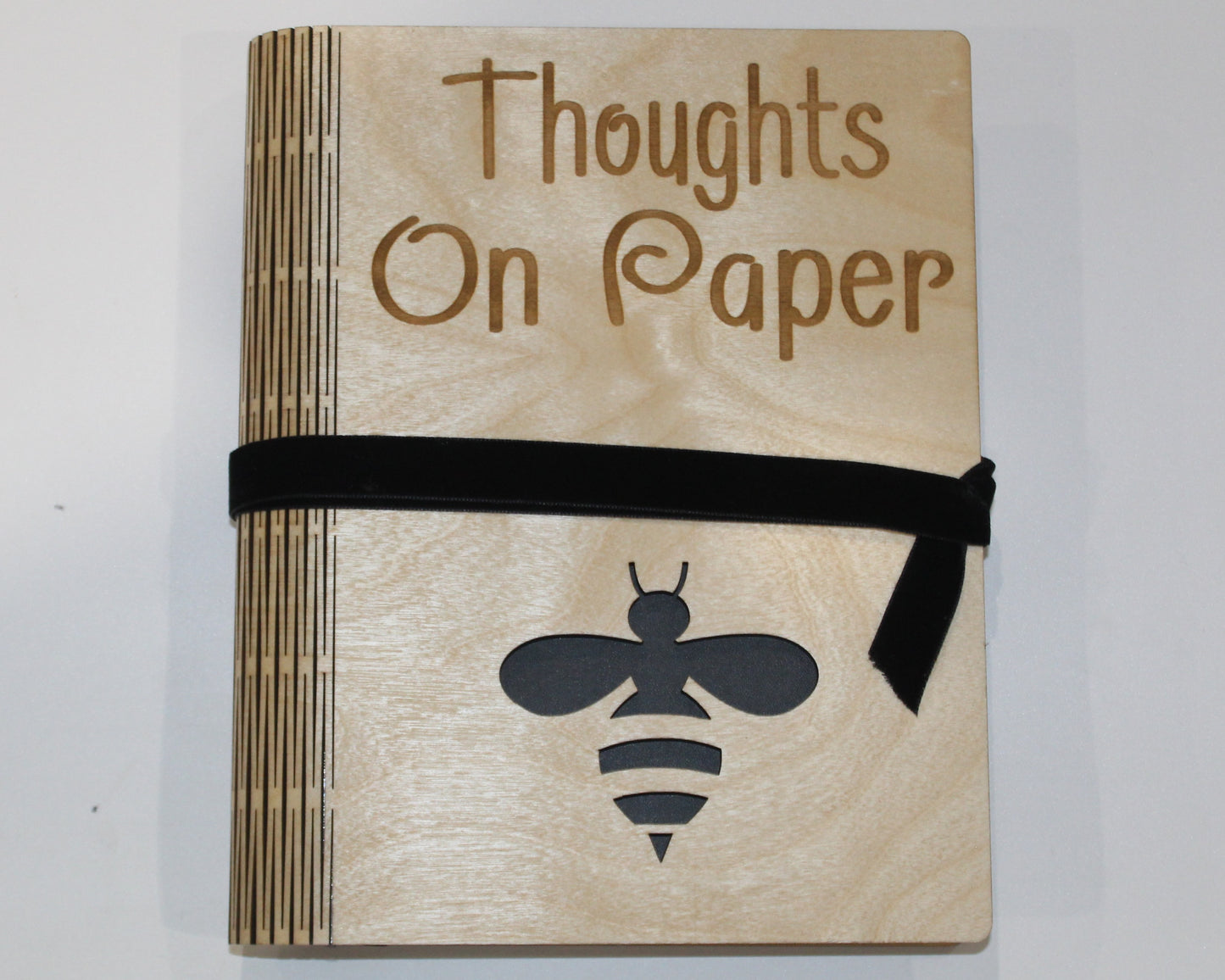 Wooden Living Hinge Note Book (A5) Assorted Designs Set  1