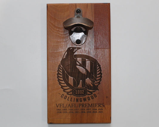 Collingwood Engraved Bottle Opener