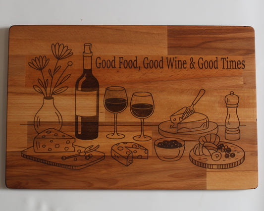 Wine Assorted Design Serving Board