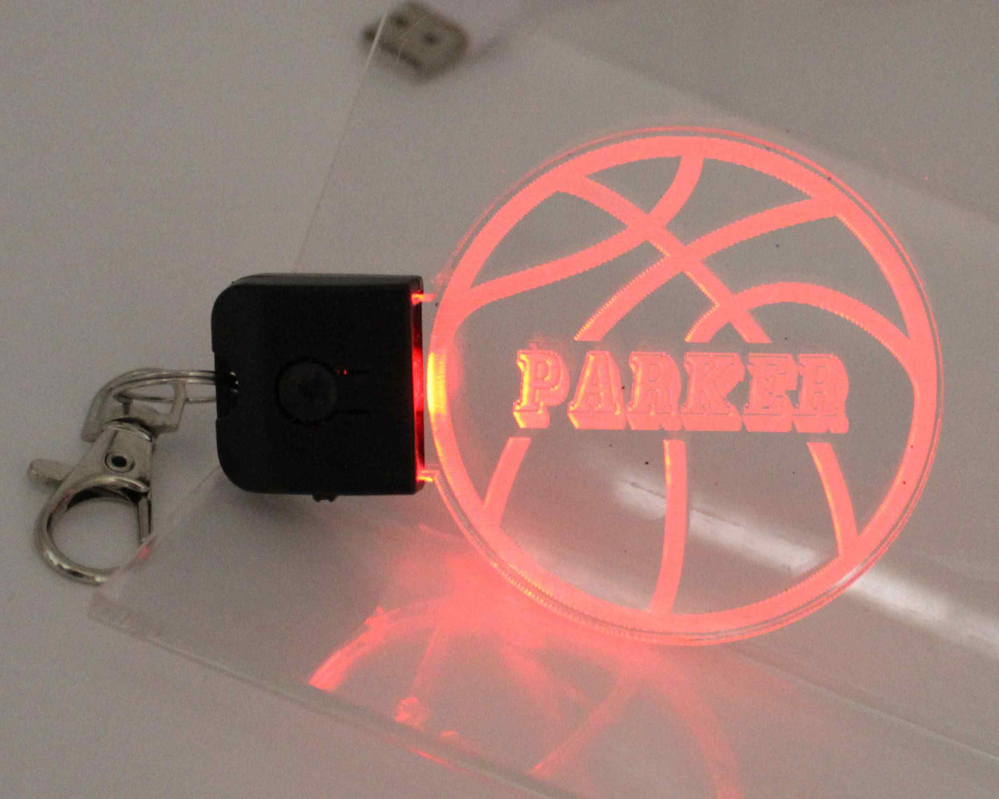 Basketball Keychain Multi Changing Colours