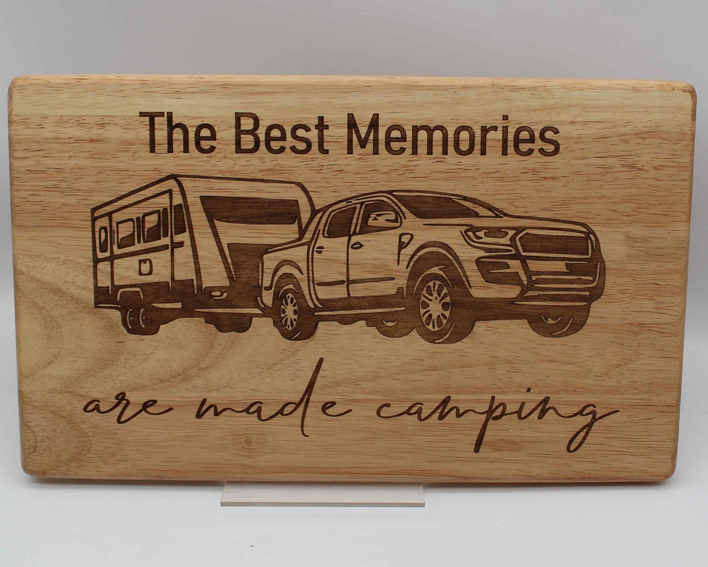 Caravan Chopping board - The Best Memories Are Made Camping