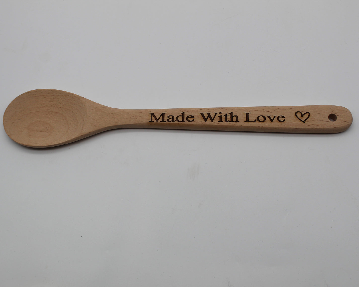 Wooden Spoon Engraved Set 2 Mixed